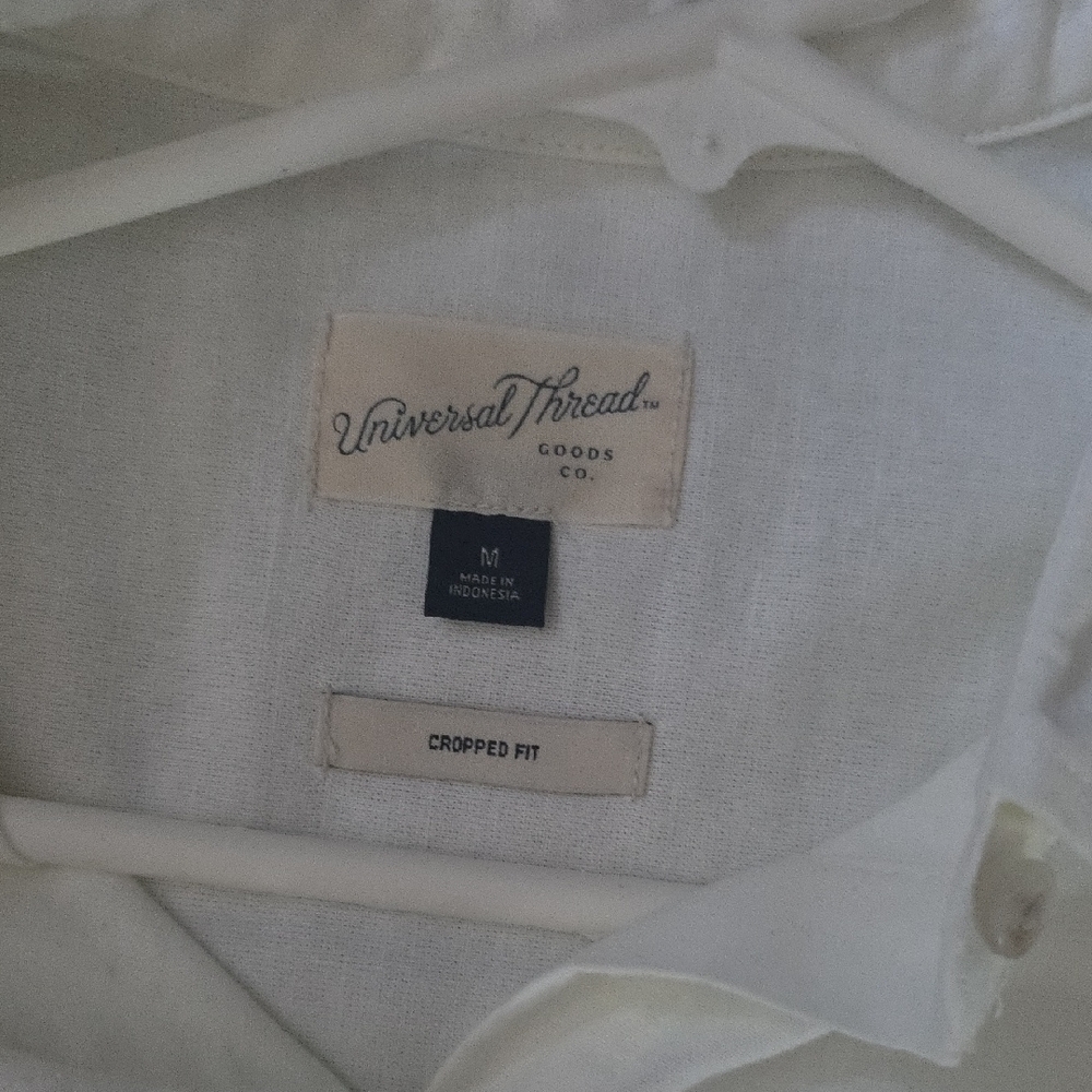 Universal Thread White Button-Up Blouse - image 5